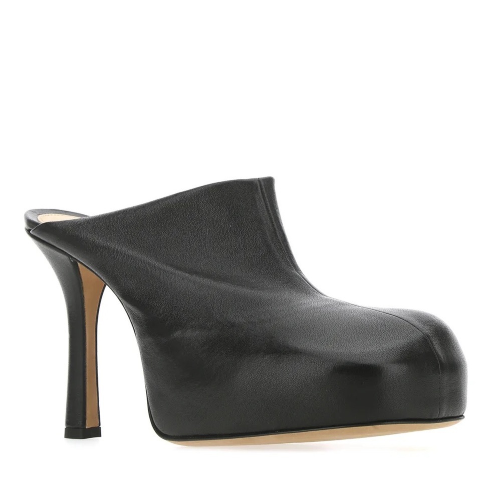 Bottega Veneta Bold Leather Mules